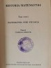 Historia Matematyki Tom III Matematyka XVIII Stulecia 1977